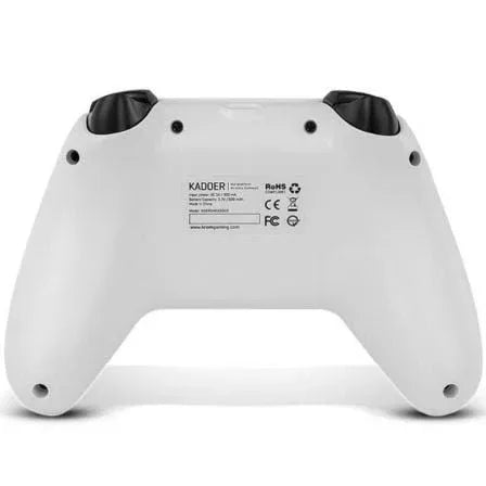 Gamepad Krom Kadoer Inalámbrico/ Blanco - PixelPlaza