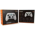 Gamepad Krom Kadoer Inalámbrico/ Blanco - PixelPlaza