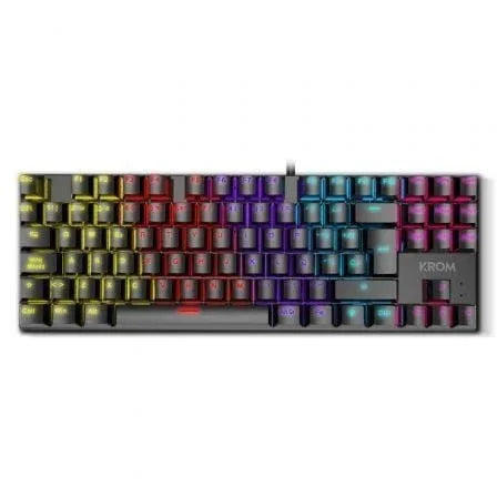 Teclado Gaming Mecánico Krom Kasic TKL/ Negro - PixelPlaza