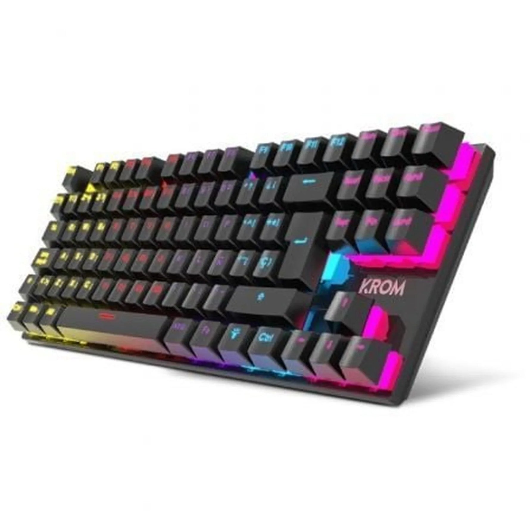 Teclado Gaming Mecánico Krom Kasic TKL/ Negro - PixelPlaza