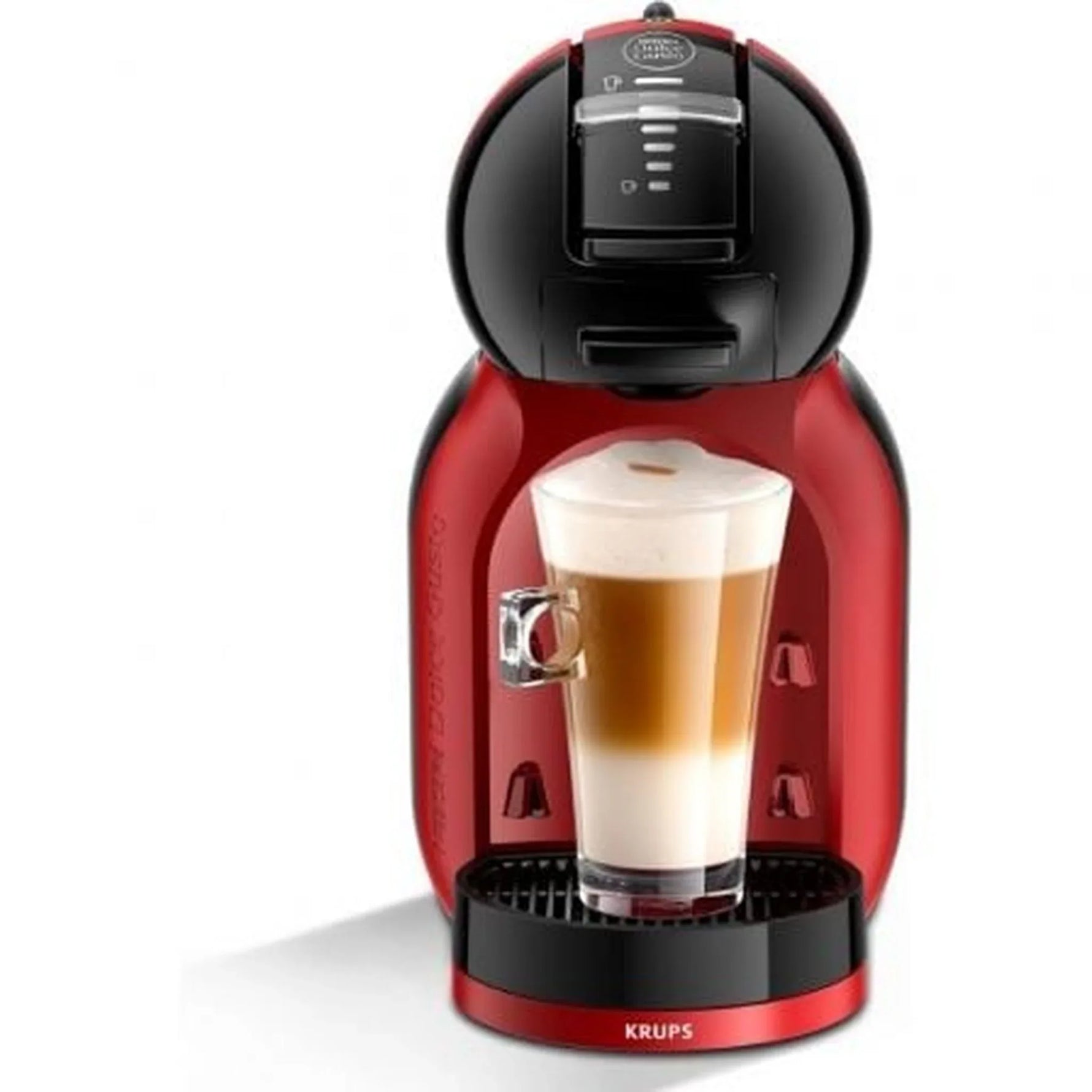 Cafetera de Cápsulas Krups Dolce Gusto Mini Me/ 1500W/ 15 Bares/ Rojo Cereza - PixelPlaza