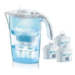 Pack Jarra Filtrante Laica Stream Line/ 2.3L/ Blanca/ Jarra + 3 Filtros BI-FLUX - PixelPlaza