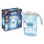 Pack Jarra Filtrante Laica Stream Line/ 2.3L/ Blanca/ Jarra + 3 Filtros BI-FLUX - PixelPlaza