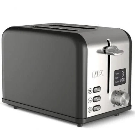 Tostador Laica HI1000L/ 880W/ Negro y Plata - PixelPlaza