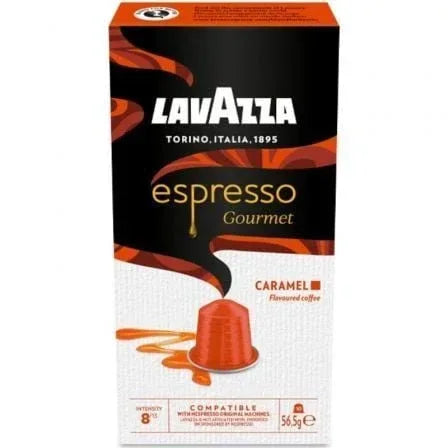 Cápsula Lavazza Espresso Gourmet Caramel para cafeteras Nespresso/ Caja de 10 - PixelPlaza