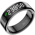 Anillo Inteligente Leotec Kör Mau Smart Ring Talla 9/ Ų19.1mm/ Notificaciones/ Frecuencia Cardķaca/ Negro - PixelPlaza