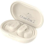 Auriculares Deportivos Bluetooth Leotec Open Air Zenith Sport con estuche de carga/ Autonomía 6.5h/ Beige - PixelPlaza