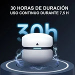 Auriculares Bluetooth Leotec TWS Gaming Nebula Fit con estuche de carga/ Autonomía 7.5h/ Negros - PixelPlaza