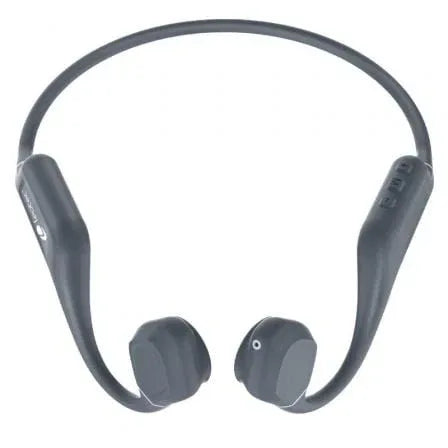 Auriculares Inalámbricos Deportivos de Conducción Ósea Leotec Osea Kuri/ con Micrófono/ Bluetooth/ Grises - PixelPlaza