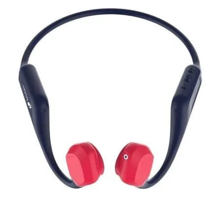 Auriculares Inalámbricos Deportivos de Conducción Ósea Leotec Osea Kuri/ con Micrófono/ Bluetooth/ Azules y Rojos - PixelPlaza