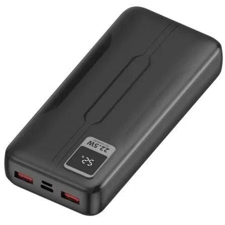 Powerbank 20000mAh Leotec LEPOW20W22K/ 22.5W/ Negra - PixelPlaza