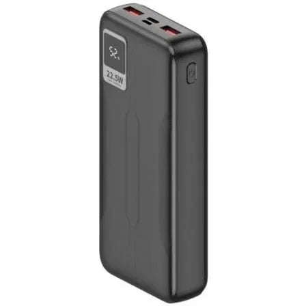 Powerbank 20000mAh Leotec LEPOW20W22K/ 22.5W/ Negra - PixelPlaza
