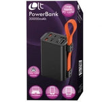 Batería Externa/Powerbank Leotec PowerBank 30000mAh PD/ 100W/ Compatible con Portátiles - PixelPlaza
