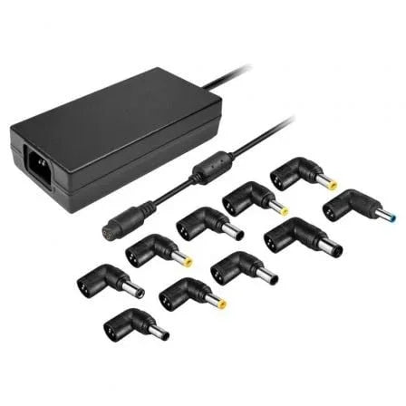 Cargador de Portátil Leotec Notebook/ 120W/ Automático/ 10 Conectores/ Voltaje 12-20V - PixelPlaza