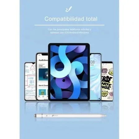 Lápiz Electrónico Leotec LESTP04W Stylus ePen Plus para Android, IOS y Windows/ Blanco - PixelPlaza