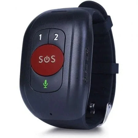 Pulsera Smartband Leotec Senior Smart Band 4G/ Roja y Negra - PixelPlaza
