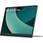 Monitor Portátil LG Gram +view 17MT70.ASDWU 17"/ WQXGA/ Multimedia/ Negro y Plata