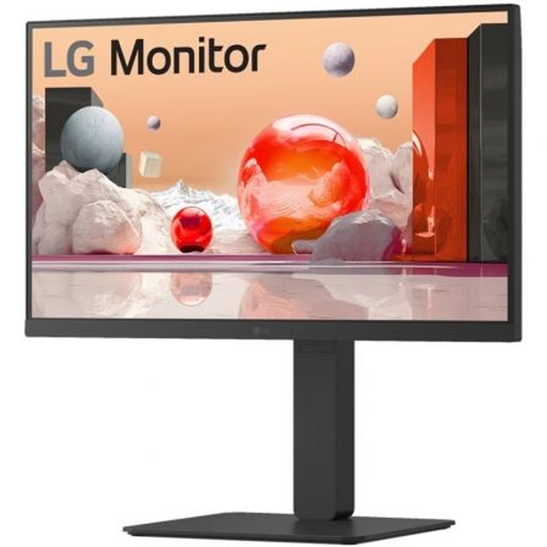 Monitor Profesional LG 24BA650-B 23.8"/ Full HD/ Multimedia/ Negro