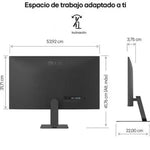 Monitor LG 24U411A-B 23.8"/ Full HD/ Negro - PixelPlaza