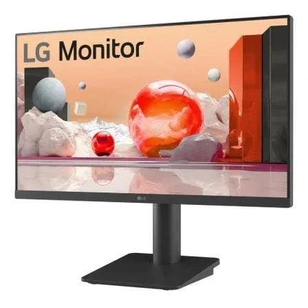 Monitor LG 25MS550-B 24.5"/ Full HD/ Multimedia/ Regulable en altura/ Negro - PixelPlaza