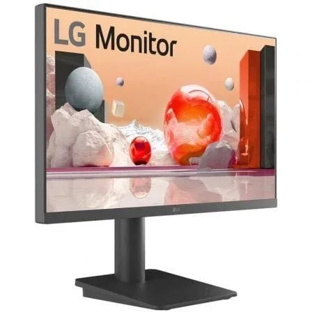 Monitor LG 25MS550-B 24.5"/ Full HD/ Multimedia/ Regulable en altura/ Negro - PixelPlaza