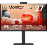 Monitor Profesional LG 27BA850-B 27"/ Full HD/ Webcam/ Multimedia/ Regulable en altura/ Negro - PixelPlaza