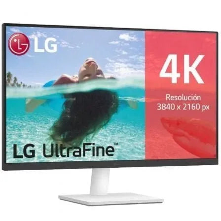 Monitor Polivalente LG UltraFine 27US500-W 27"/ 4K/ Multimedia/ Blanco - PixelPlaza