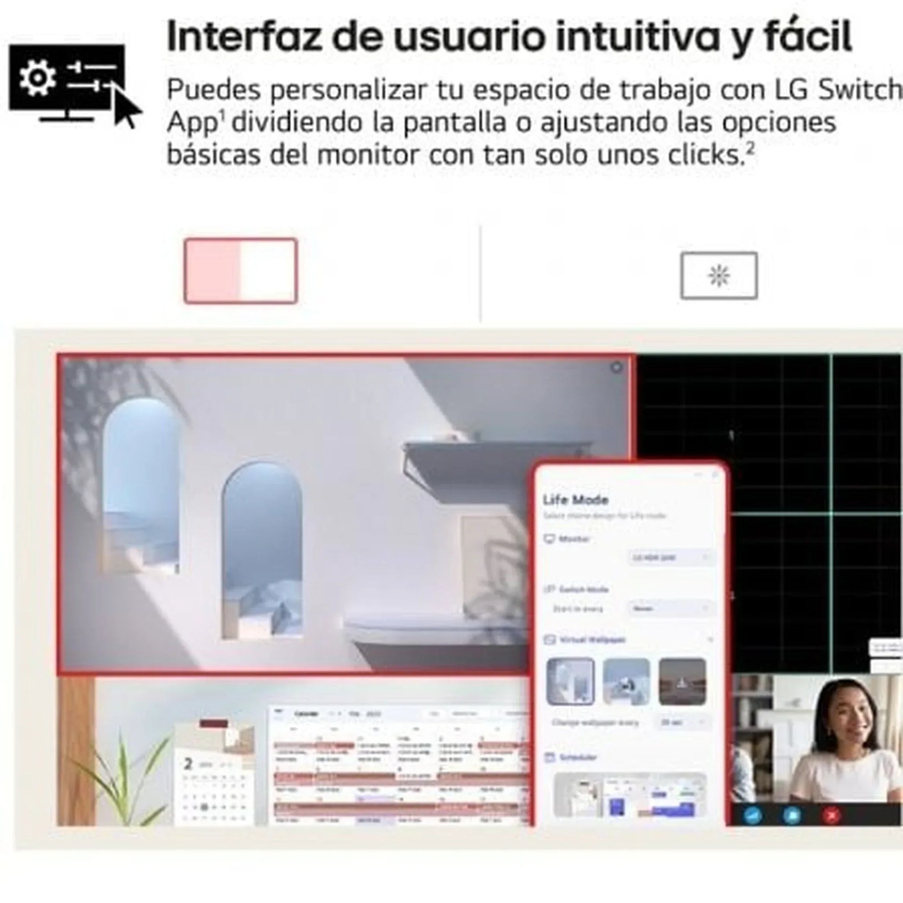 Monitor Polivalente LG UltraFine 27US500-W 27"/ 4K/ Multimedia/ Blanco - PixelPlaza