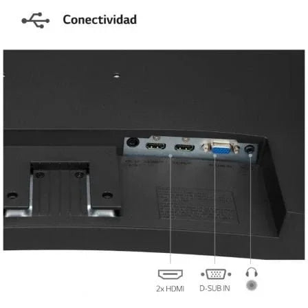 Monitor Curvo LG 32MR50C-B 31.5"/ Full HD/ Negro - PixelPlaza