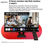 Smart Monitor LG MyView 32SR50F-B 31.5"/ Full HD/ Multimedia/ Smart TV/ Negro - PixelPlaza