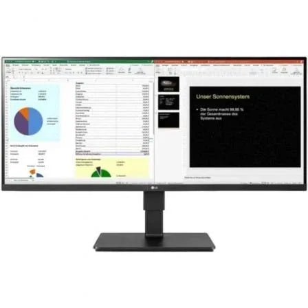 Monitor Profesional Ultrapanorámico LG 34BR65F-B 34"/ WFHD/ Multimedia/ Regulable en Altura/ Negro - PixelPlaza