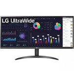 Monitor Profesional Ultrapanorámico LG 34WQ500-B 34"/ WFHD/ Negro - PixelPlaza