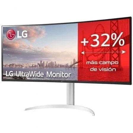 Monitor Profesional Ultrapanorámico LG UltraWide 34WQ650-W 34"/ WFHD/ Multimedia/ Regulable en Altura/ Plata y Blanco - PixelPlaza
