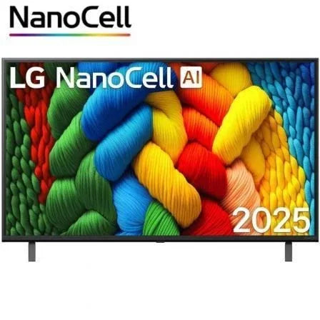 Televisor LG NanoCell 43NANO80A6B 43"/ Ultra HD 4K/ Smart TV/ WiFi - PixelPlaza