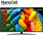 Televisor LG NanoCell 43NANO81A6A 43"/ Ultra HD 4K/ Smart TV/ WiFi - PixelPlaza