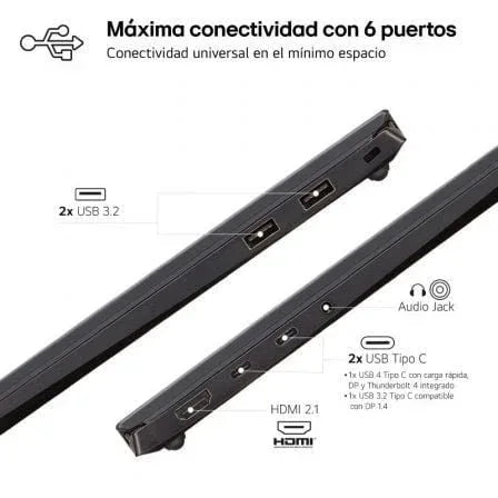 Portátil LG Gram 14Z90S-G.AD78B Intel Core Ultra 7-155H/ 32GB/ 1TB SSD/ 14"/ Win11 - PixelPlaza