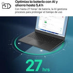 Portátil LG Gram 15ZD80T-G.AX55B Ryzen AI 5-340/ 16GB/ 512GB SSD/ 15.6"/ Sin Sistema Operativo - PixelPlaza