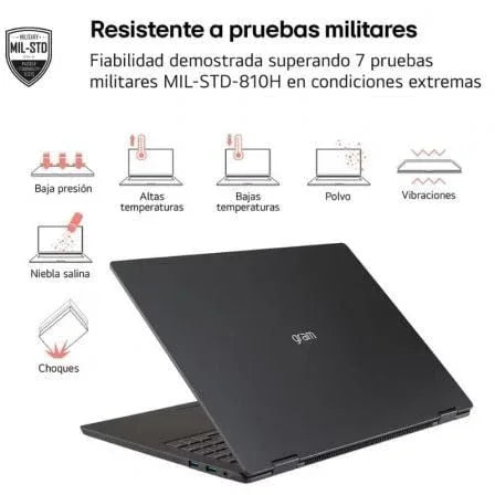 Portátil LG Gram 15ZD80T-G.AX55B Ryzen AI 5-340/ 16GB/ 512GB SSD/ 15.6"/ Sin Sistema Operativo - PixelPlaza