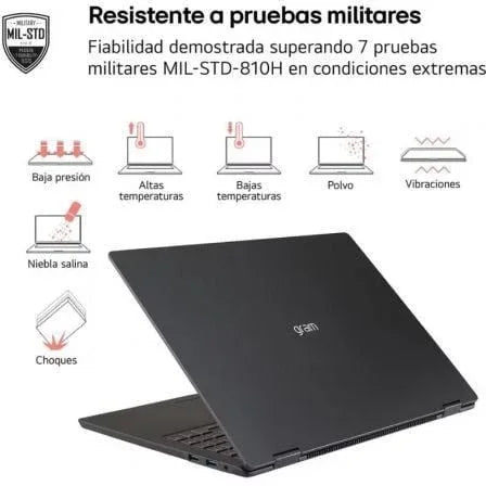 Portátil LG Gram 17Z90T-G.AD88B Intel Core Ultra 7-255H/ 32GB/ 1TB SSD/ 17"/ Win11 - PixelPlaza