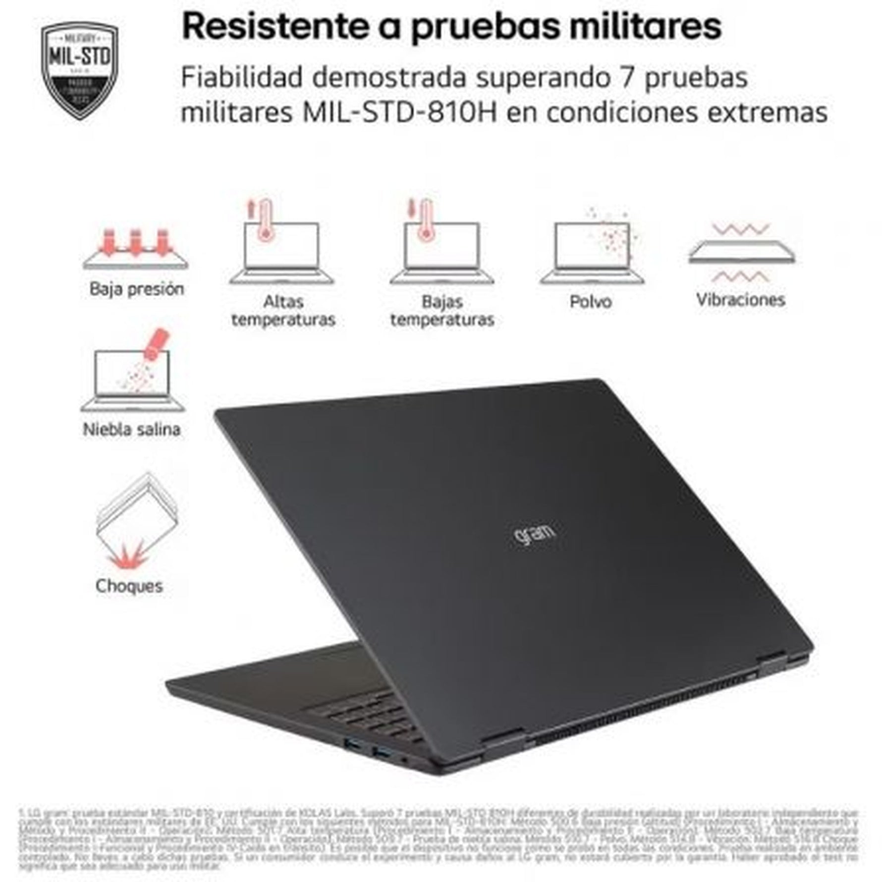 Portátil LG Gram 17Z90TL-G.AU88B Intel Core Ultra 7-258V/ 32GB/ 1TB SSD/ 17"/ Win11