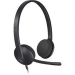 Auriculares Logitech H340/ con Micrófono/ USB/ Negros - PixelPlaza