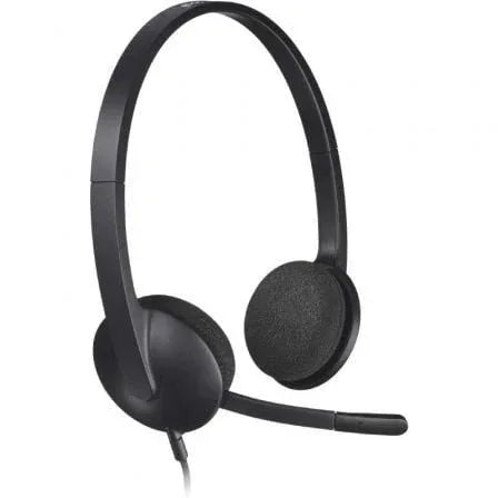 Auriculares Logitech H340/ con Micrófono/ USB/ Negros - PixelPlaza