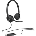 Auriculares Logitech H340/ con Micrófono/ USB/ Negros - PixelPlaza