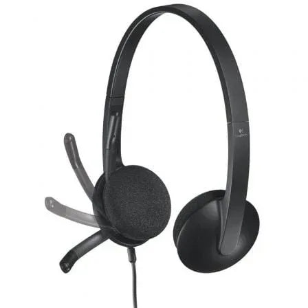 Auriculares Logitech H340/ con Micrófono/ USB/ Negros - PixelPlaza