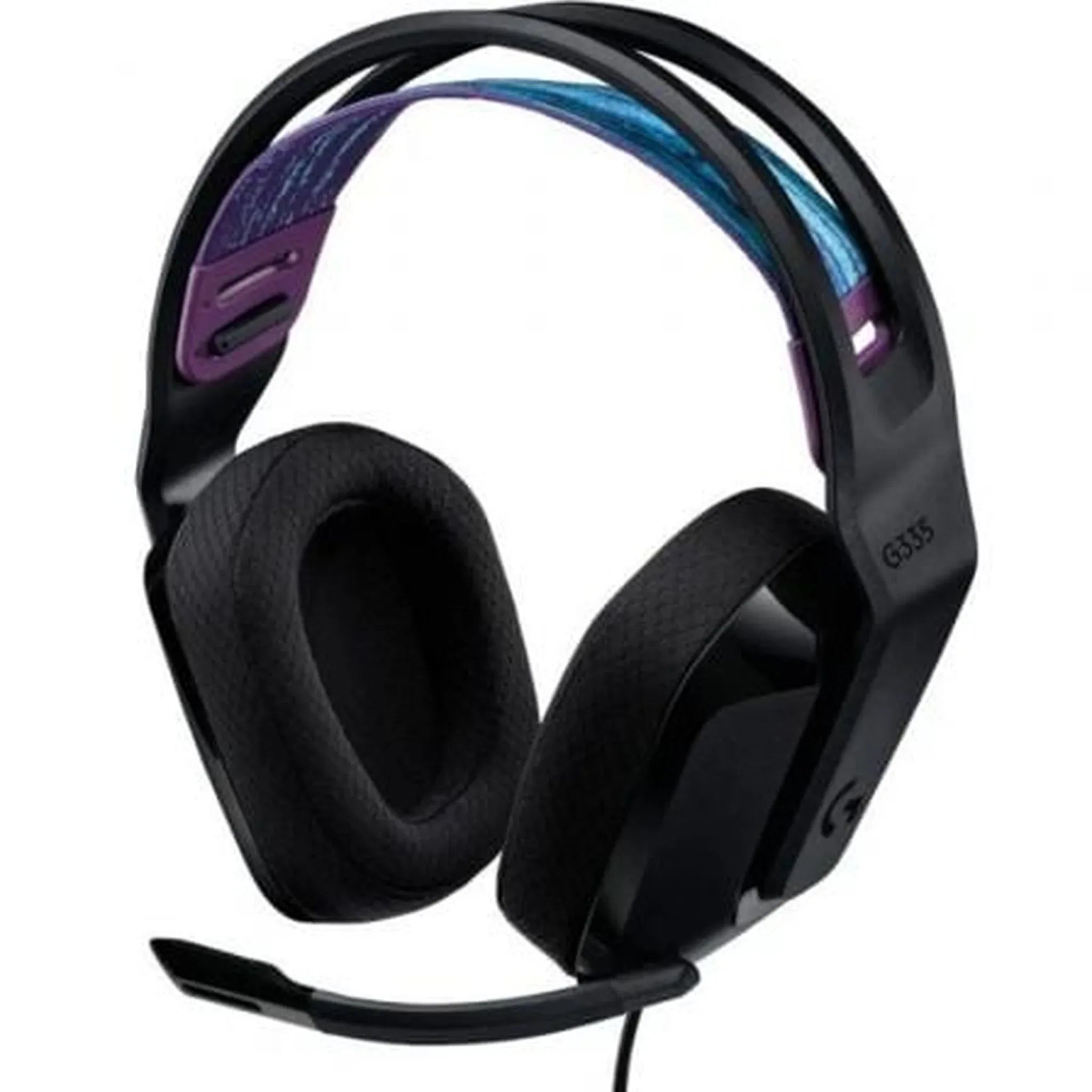 Auriculares Gaming con Micrófono Logitech G335/ Jack 3.5/ Negros - PixelPlaza