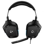 Auriculares Gaming con Micrófono Logitech G432/ USB 2.0/ Jack 3.5/ Negros - PixelPlaza