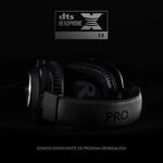 Auriculares Gaming con Micrófono Logitech G Pro X/ Jack 3.5/ USB/ Negros - PixelPlaza