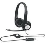 Auriculares Logitech H390/ con Micrófono/ USB/ Negros - PixelPlaza