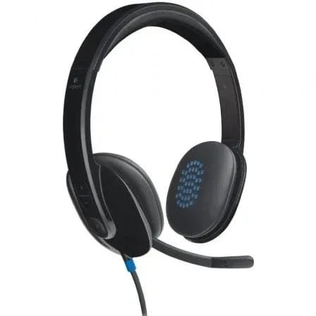 Auriculares Logitech H540/ con Micrófono/ USB/ Negros - PixelPlaza