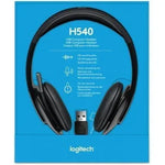 Auriculares Logitech H540/ con Micrófono/ USB/ Negros - PixelPlaza
